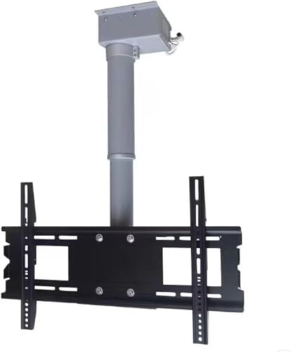 Supporto TV Elettrico da soffitto, Staffa TV motorizzata, Staffa TV Regolabile da soffitto, Supporto TV motorizzato, per TV a Schermo Grande da 26-70 Pollici Supporto TV