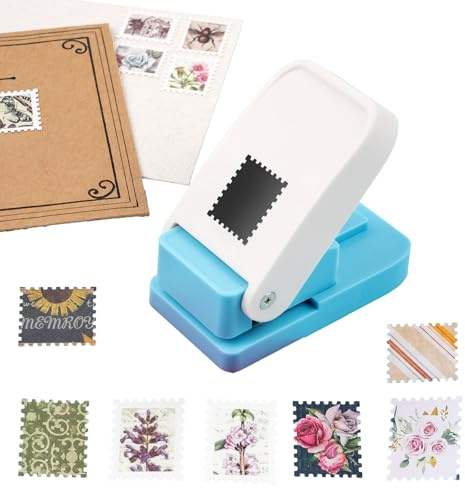 BAOFALI Rechteckiger Briefstanzer, 2,5 x 0,2 cm, Hebelwirkung, Bastelstanzer für Papierbasteln, Scrapbooking, handgemachte Papierstanzer, Scrapbooking, Kartenherstellung