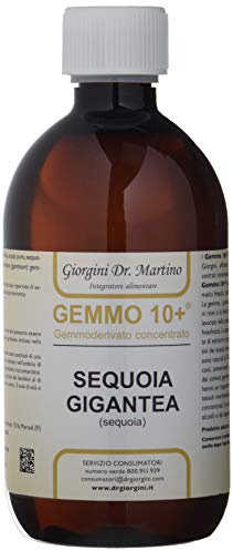 Dr Giorgini Integratore Alimentare, Sequoia Gemmoderivato Concentrato Liquido Analcoolico - 500 ml