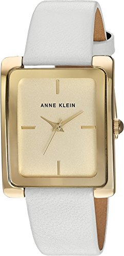 Anne Klein Women's Leather Strap Watch