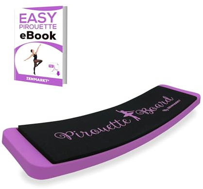 Ballet Spin Turn Board for Dance - Pirouette Board for Figure Skating - Training Equipment for Dancers - Make Your Turns, Pirouette and Balance Better - Training Practicing Tool Releve Platform