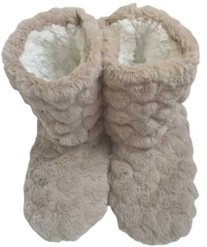 Calcetines de zapatillas sin deslizamiento suave calientes calientes de invierno calcetines friz fondos de punto de punto cubierto zapatillas acogedoras acogedoras para mujeres y hombres navidad.