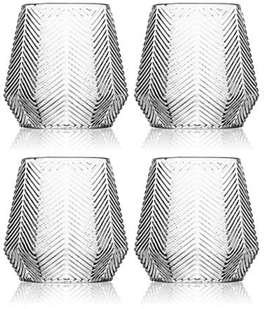 Bicchieri Acqua Modello di diamante Tazza di vetro trasparente Tazza di vetro ad alta temperatura Coppa di succo di alta temperatura per bere vetro borbonico / vino e bevande cocktail Bicchieri in Vet