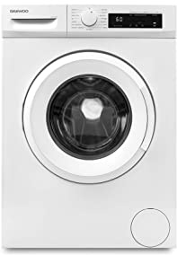Daewoo WM712T0WU0DE Waschmaschine Frontlader / 7 kg / 1200 U/min / 15 Programme inklusive 15 min Kurzprogramm / AquaStop / Weiß
