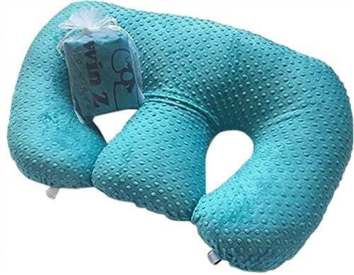 WOLWES Umstandskissen Stillkissen Zwillinge Stillkissen Stillartefakt (Color : 04, Size : 95 * 60CM)
