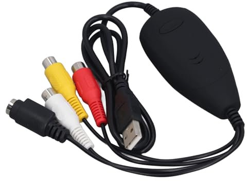 Dispositif de Carte de Capture Vidéo USB 2.0, Convertisseur Vidéo DVD VHS 8 Mm Analogique-numérique, pour Windows XP, 2000, Vista, 7, 8