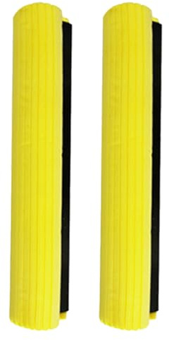 HOLIDYOYO 2pièces Tête De Serpillière Remplaçable Éponge Lot pour Nettoyage De Sols Carrelage Et Plus Accessoire De Nettoyage Pratique Et Absorbant