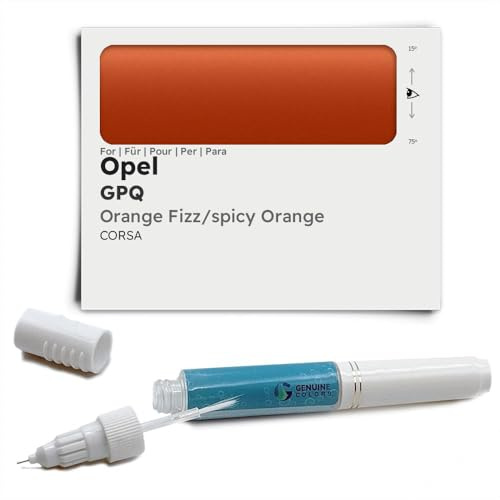 Genuine Colors Lackstift ORANGE Fizz Spicy GPQ für Opel Corsa