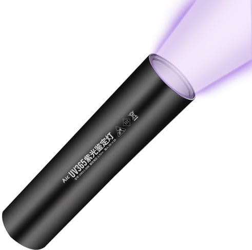 Ultraviolettes Licht – 365 nm Ultraviolett-Taschenlampe | Taschenlampe, ultraviolette Taschenlampe, multifunktionaler Falschgeltester, Schwarzlicht-Detektor für Haustierurin auf Böden, Teppichen