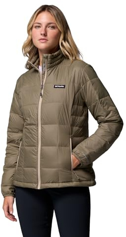 Columbia Women's Voodoo Falls 590 Turbodown II Jacket, Stone Green, Large