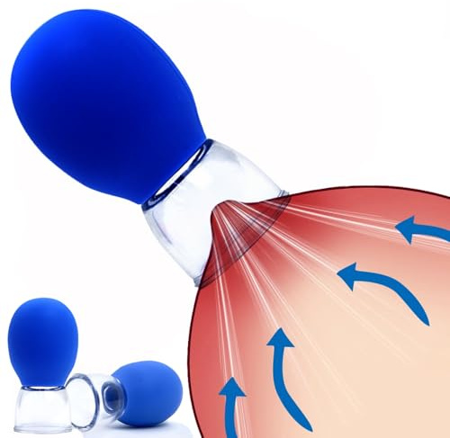Nipple Sucker Toys Women Sex Toys BDSM Female Nipple Suction Cup Breast Stimulation Teasing for Adult Sexual Pleasure Play SM Flirting 1 Pair Powerful Nipple Sex Toy for Couples