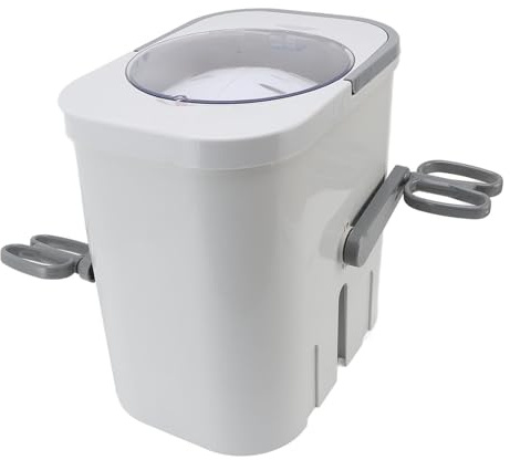 Portable Hand Operated Drum Washing Machine, Energy Saving Hand Crank Laundry Wringer, Manual Clothes Washer Spin Dryer, Ideal for Camping Apartments RV Dormitory Business Trip