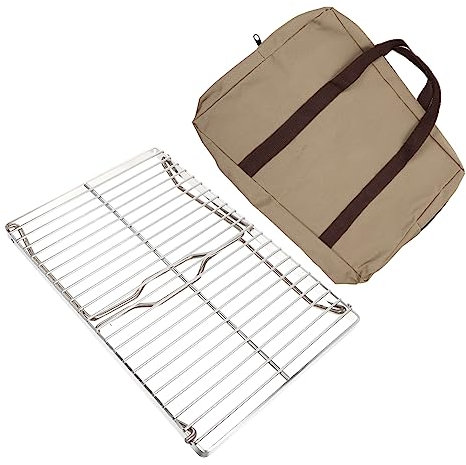 UPKOCH Klappbarer Lagerfeuergrill Outdoor-grill Praktisch Für Camping -grillrost Picknick Einfach Zu Bedienen Reinigen