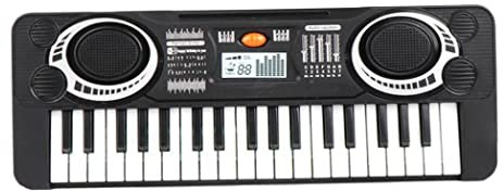 Kids Electronic Keyboard Piano 37 Keys Digital Keyboard Musical Instrument Toy for Boys Girls (No Battery) 37 Keys Electronic Kids Musical Instrument Piano