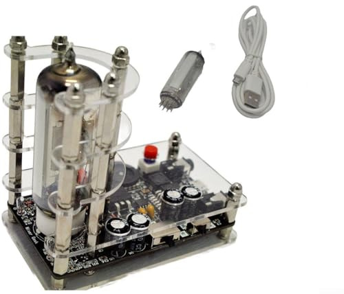 Magics Eye 6E2 EM87 Tube Preamp Audio Level Indicator VU Meter, Voice-Controlled USB Music Display, Music for spectrum