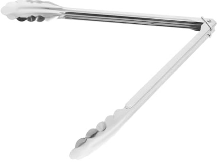 VICASKY Pince Cuisine en Acier Inoxydable Épais 30 CM Pinces Robustes pour Barbecue et Cuisson Résistantes à la Chaleur pour Griller Viandes Poissons et Aliments en Extérieur