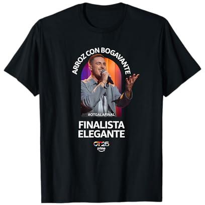 [Merchandising Exclusivo OT25] Finalista Elegante Camiseta