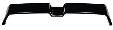Aileron D'aile Arrière Kit de carrosserie Autocollant pour aileron Coffre arrière Toit pour VW pour Polo MK6 2019-2025 Spoilers Auto(Noir Brillant)