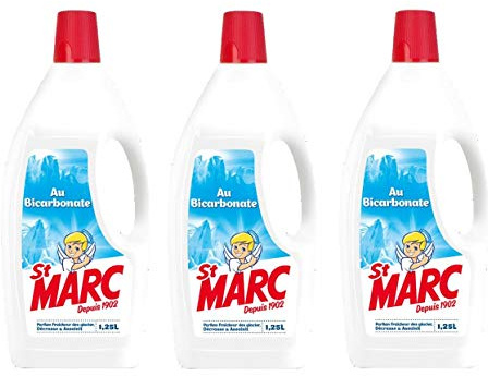 St.Marc - Nettoyant Multi Usages au Bicarbonate - 1,25 L - lot de 3