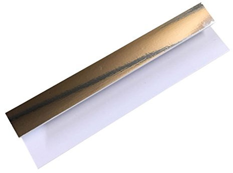 DBS Silver 8mm End Cap Trim for Bathroom Panels Shower Wet Wall PVC Ceiling Cladding