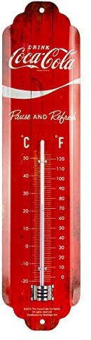 Coca-Cola Retro Deco Thermometer