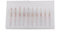 10pcs 1/8 '' Utensile In Carburo Di Tungsteno Rivestito In Titanio, 0.8mm-3.17mm Fresa a Candela Con Gambo In Carburo Di Titanio Rivestito, Ampiamente Usato In Circuiti Stampati, Plastica