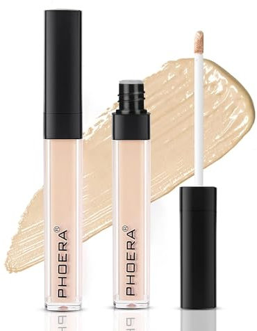 Concealer Long-lasting,Concealer Full Coverage,Eye Concealer Easy to Blend,Vegan&Cruelty-Free (101#LIGHT)