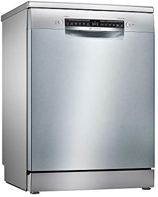 Bosch Electrodomésticos SMS4HVI33E Serie 4 Lavavajillas de libre posicionamiento, 60 cm, color inoxidable