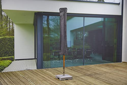 Gardissimo Premium 344417 Schutzhülle für Sonnenschirm bis 300 cm | Atmungsaktiv, Frostbeständig, Wasserdicht, Mit Stab, 165 x 30 cm