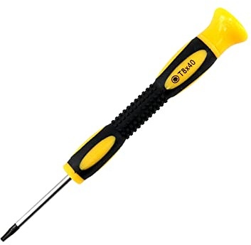 1 tournevis Torx de précision magnétique, kit d'outils d'ouverture pour réparation d'outils ouverts, convient à la plupart des sièges de toilettes et charnières de fixation supérieure T8H avec trou