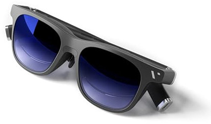 VITURE One Lite XR Gafas 120 Full HD, Sonido Harman, Apto para iPhone 16/15 (Soporte de vídeo Espacial), Steam Deck/ROG Ally/Consolas de Juegos/PC/Android (Jet Black)