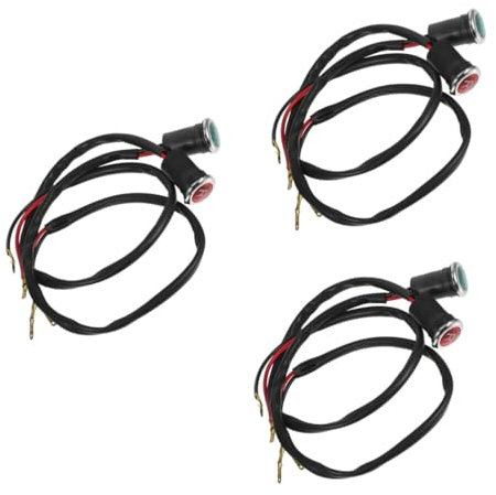ULTECHNOVO 6pezzi Indicatori e Neutri Per Luci Indicatori Per Atv e Facile Installazione e Visibilità Migliorata Accessorio Per Cambio Marcia
