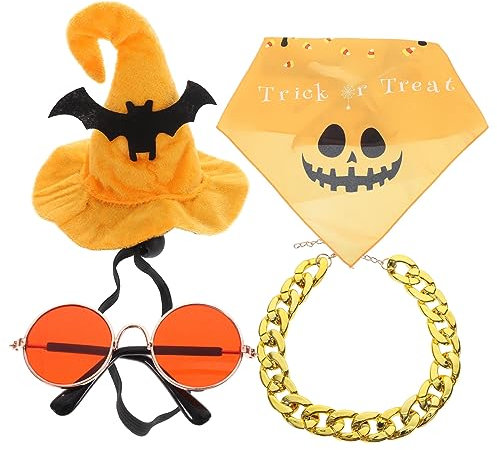 BESPORTBLE Halloween Haustierkostüm Für Hund Und Katze Leichter Mit Exquisiter Verarbeitung Passend Für Halloween-Party Und Alltag