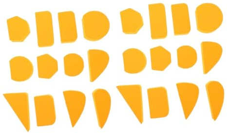 Gadpiparty 2 Series Molde De Mango De Taza Pequeño Herramienta Para Hacer Asas De Tazas Formas De Arcilla Formas De Tazas Para Cerámica Moldes Yellow Eva 12 Piezas*2