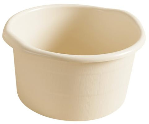 DEARMAMY Bassin De Lavage De Plastique Pour Bain Massage Seau De Spa Pour Trempage Et Nettoyage Léger Et Facile à Ranger