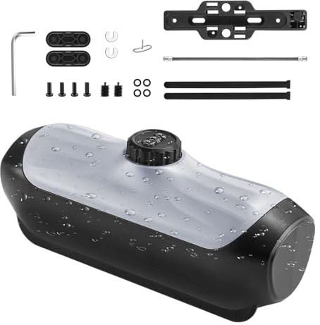 Scatola con chiusura a chiave, borsa organizer impermeabile per bicicletta, con 3 codici di chiusura, per uomini, donne, ragazzi, ragazze, ragazzi, adolescenti, atleti, ciclisti, golfisti, figlio