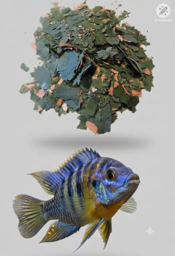 Malawi Flockenfutter Fischfutter Hauptfutter Zierfische Aquarium (5 Liter)