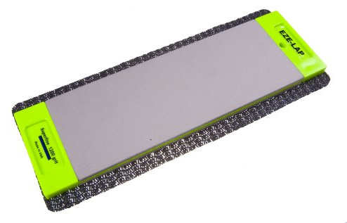 EZE-LAP DD8SF/C 3 by 8 Double Sided Diamond Sharpening Stone SF/C, Non Skid Pad Included