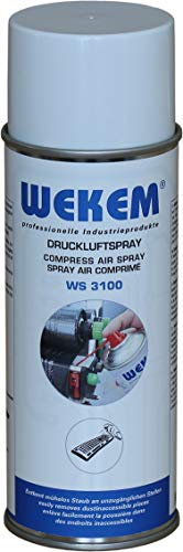 1x 400ml Wekem Druckluftspray WS3100
