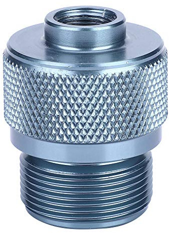 Xinwoer Adapter für Gaskartuschen, hohe Leistung, Adapter für Camping-Gaskartuschen, Konverter für Ventil, flach, Adapter für Gastank, 1 l, MAPP