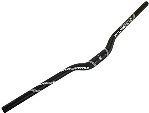 RaceFace Atlas 1.25 Inches Riser 31.8 x 785mm Handlebar 32mm Rise All Mountain Bar, Black, RF1981