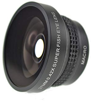 System-S Fisheye and Macro 37mm Lens with Clip for Smartphone