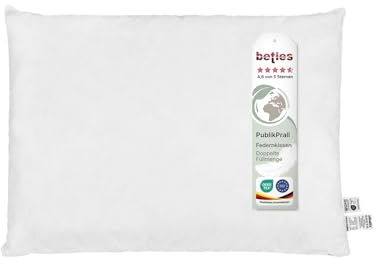 beties - PublikPrall - Feder Füllkissen 50x60 cm – 1280 g Enten- & Gänsefedern – 100% Mehrfüllung – extrem standfestes Innenkissen – Sofakissen & Polsterkissen