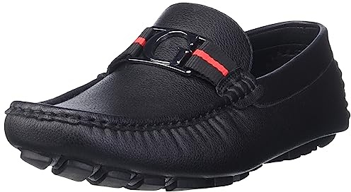 Guess Men's Askers Loafer, Nero, 43 EU