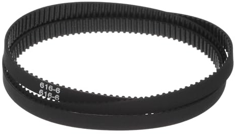 QUARKZMAN 4Stk 2GT Gummi Zahnriemen Gürtel Geschlossene Schleife Gummibänder 616-2GT-6 6mm Breite x 616mm Länge 3D Drucker Zahnriemen Gummizahnriemen Keilriemen Antriebsriemen