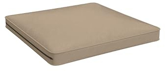 POKAR Loungekissen Sitzkissen Sitzauflagen Stuhl Stuhlkissen für Stuhl Rattanmöbel Gartenmöbel Kissen Outdoor Sitzpolster Lounge Polster 60x60x5 cm, Beige