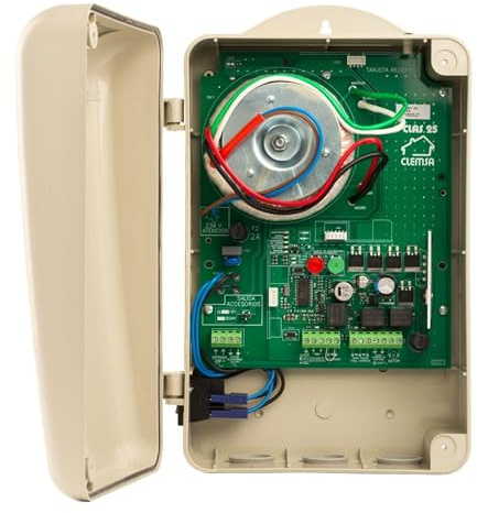 Cuadro de control CLEMSA CLAS 25 para puertas basculantes y correderas a 24V cuadro de maniobras placa de control