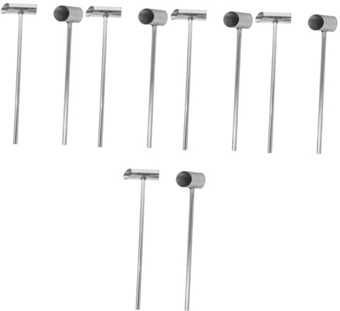 ABOOFAN 10pcs Marshmallow Sugar Scooper Spoon Candy Scoop for Machine Wear-Resistant