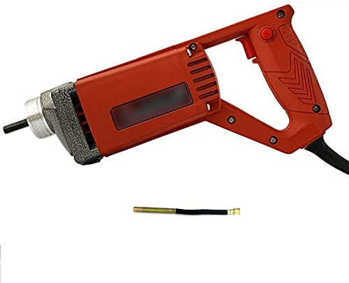 Betoniera, Rimozione del calcestruzzo del calcestruzzo del cemento del cemento del calcestruzzo della mano 1500W con 1m 1,2 m 1.5m. Strumenti di cemento di rame, impastatrice a paletta(1500W motor+(3
