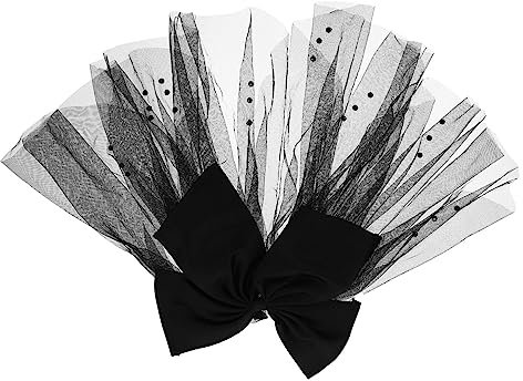 VINTORKY Schleier Für Brautjungfern Mehrschichtiger Schleier-headband Mit Schleife Hochzeitsschleier Für Junggesellinnenabschied Elegante Brautschleier-haarspange Partyschleier Für Frauen